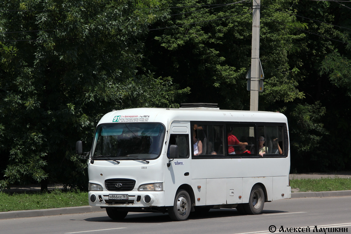 Ростовская область, Hyundai County SWB C08 (ТагАЗ) № Н 866 НХ 161