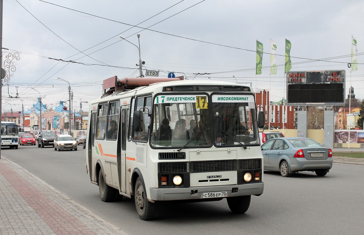 Томская область, ПАЗ-32054 № С 586 ЕР 70