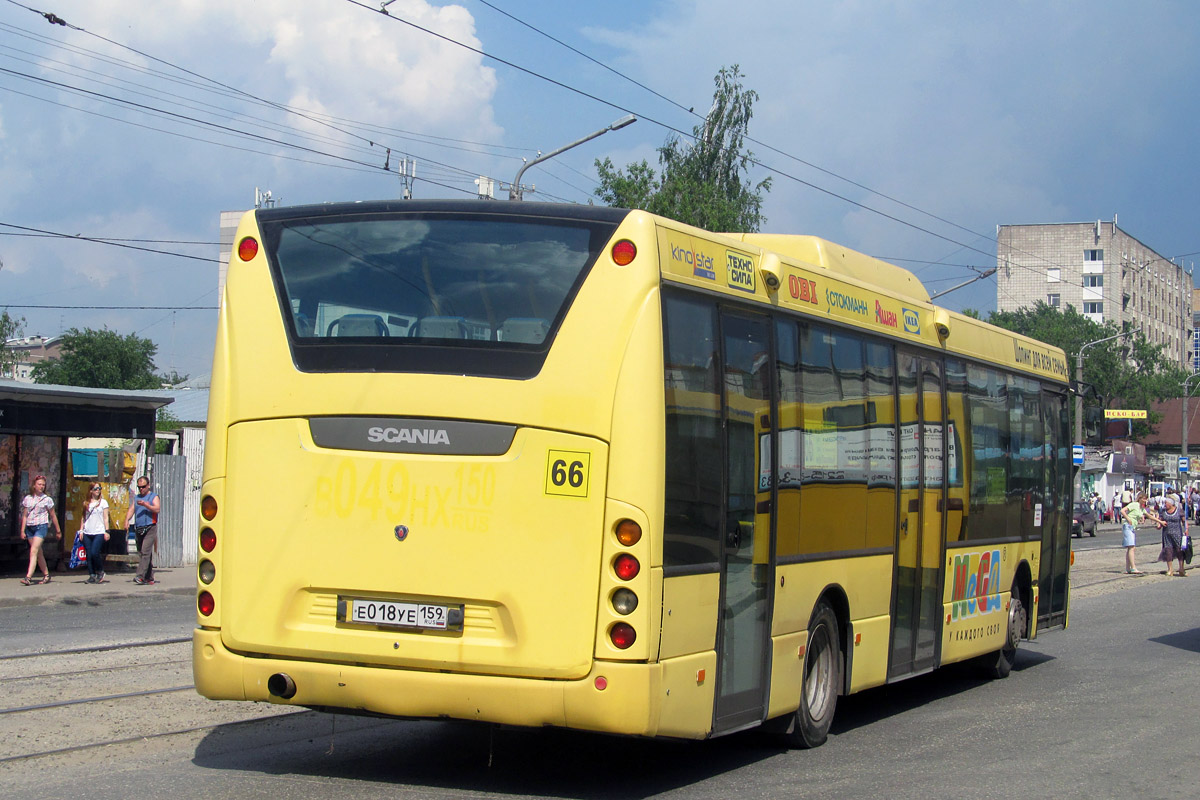 Пермский край, Scania OmniLink II (Скания-Питер) № Е 018 УЕ 159