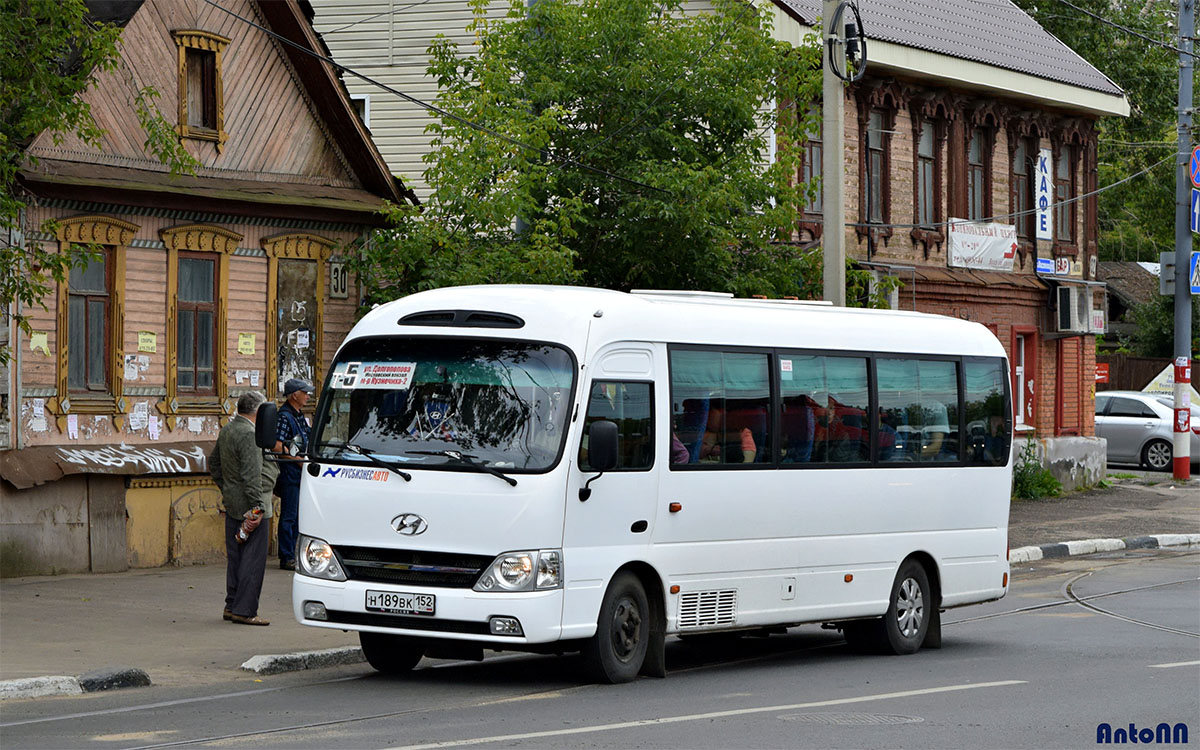 Нижегородская область, Hyundai County Kuzbass № Н 189 ВК 152