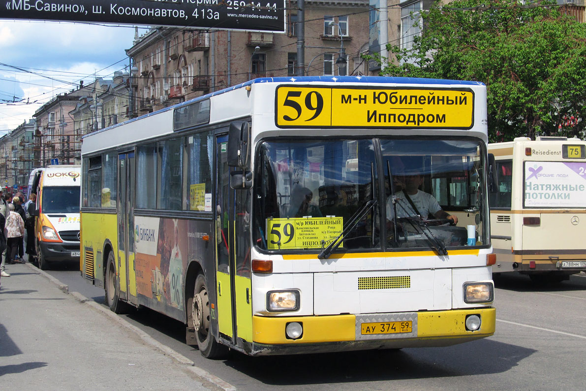 Пермский край, MAN 791 SL202 № АУ 374 59