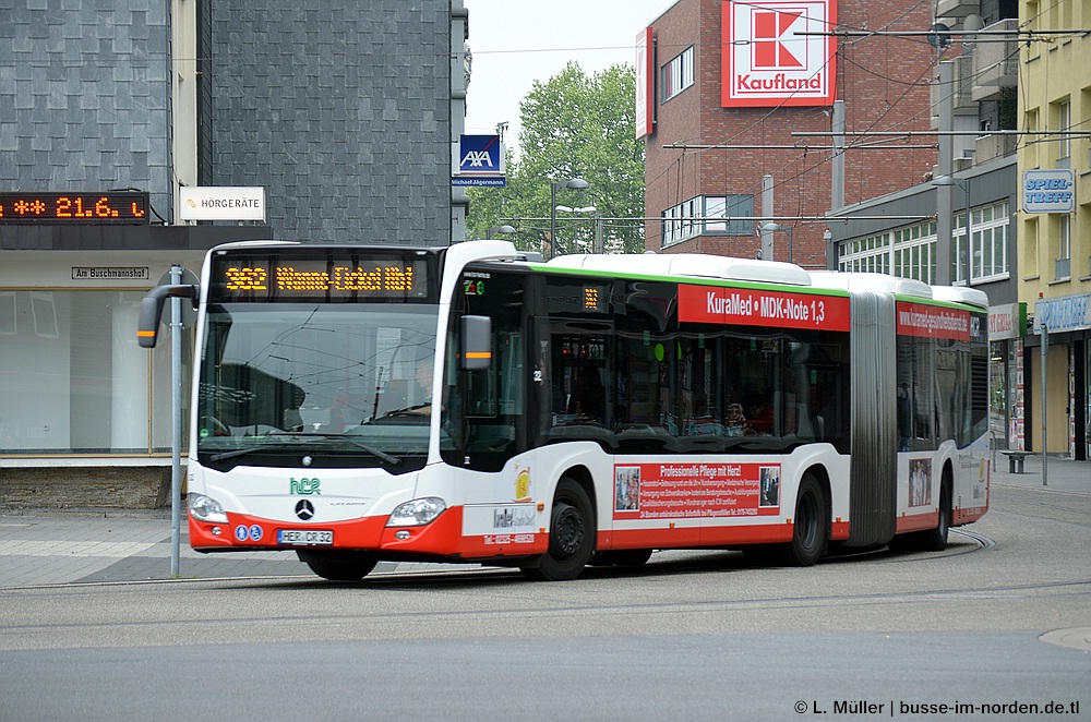 Северный Рейн-Вестфалия, Mercedes-Benz Citaro C2 G № 32