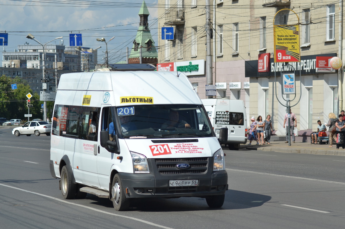 Omsk region, Imya-M-3006 (Z9S) (Ford Transit) Nr. С 968 РР 55