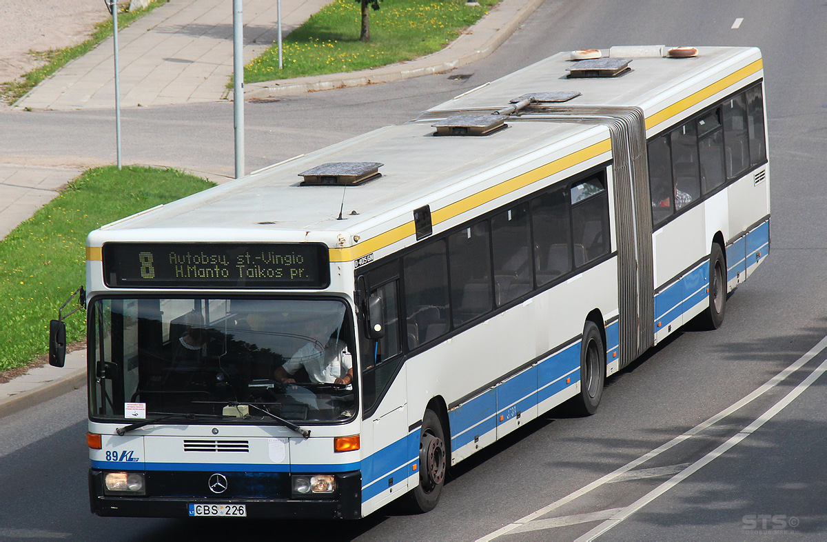 Литва, Mercedes-Benz O405GN № 89