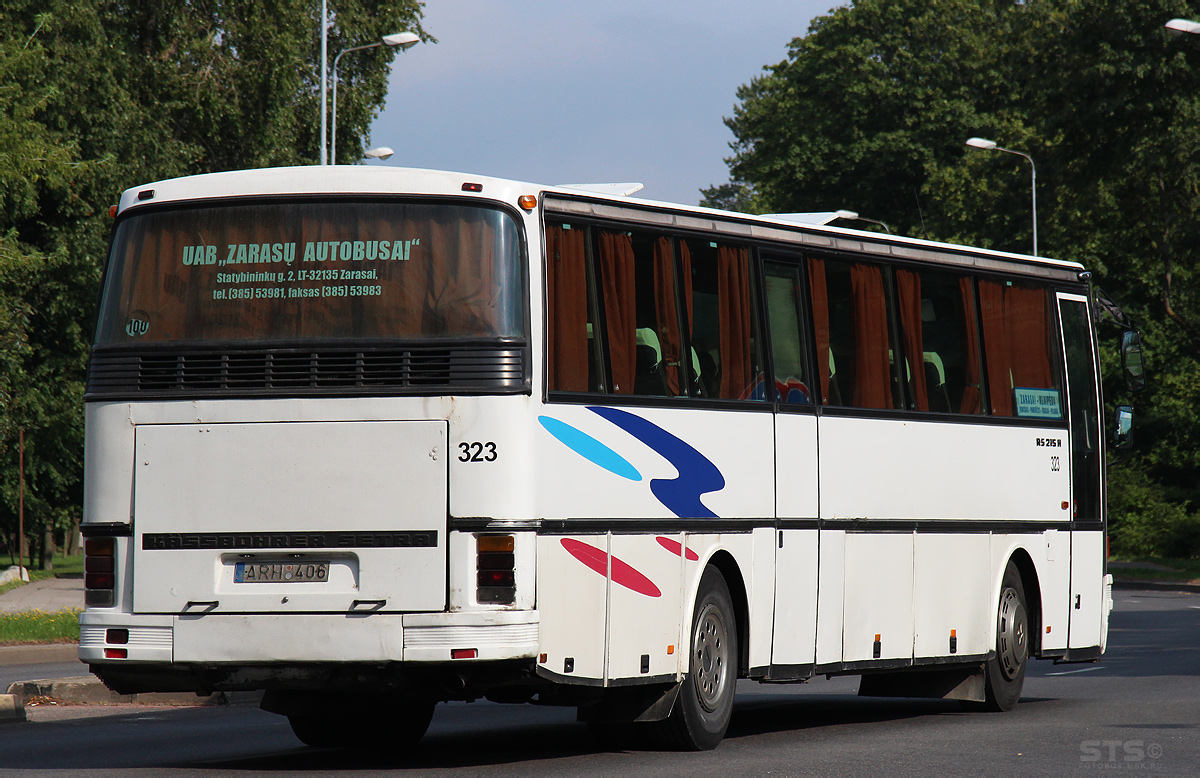 Литва, Setra S215HR № 323