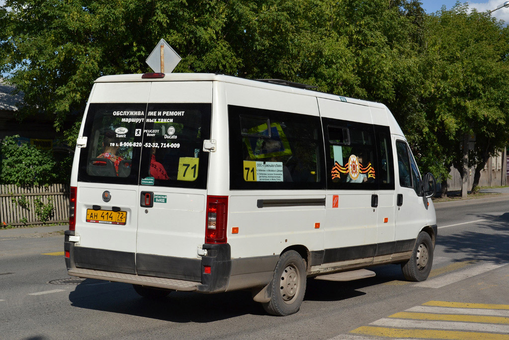 Тюменская область, FIAT Ducato 244 CSMMC-RLL, -RTL № АН 414 72