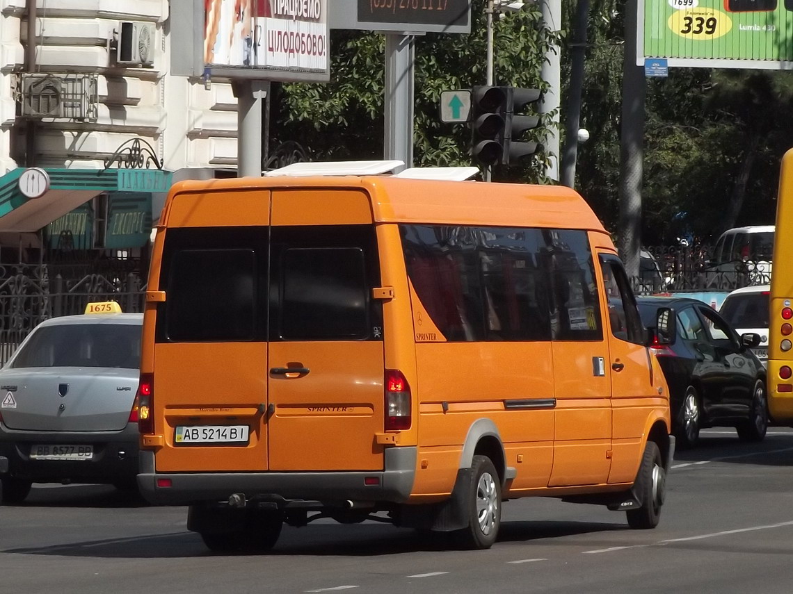 Одесская область, Mercedes-Benz Sprinter W904 412D № AB 5214 BI