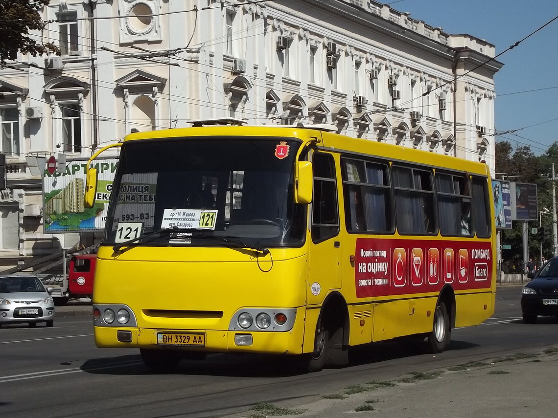 Одесская область, Богдан А09201 (ЛуАЗ) № BH 3329 AA