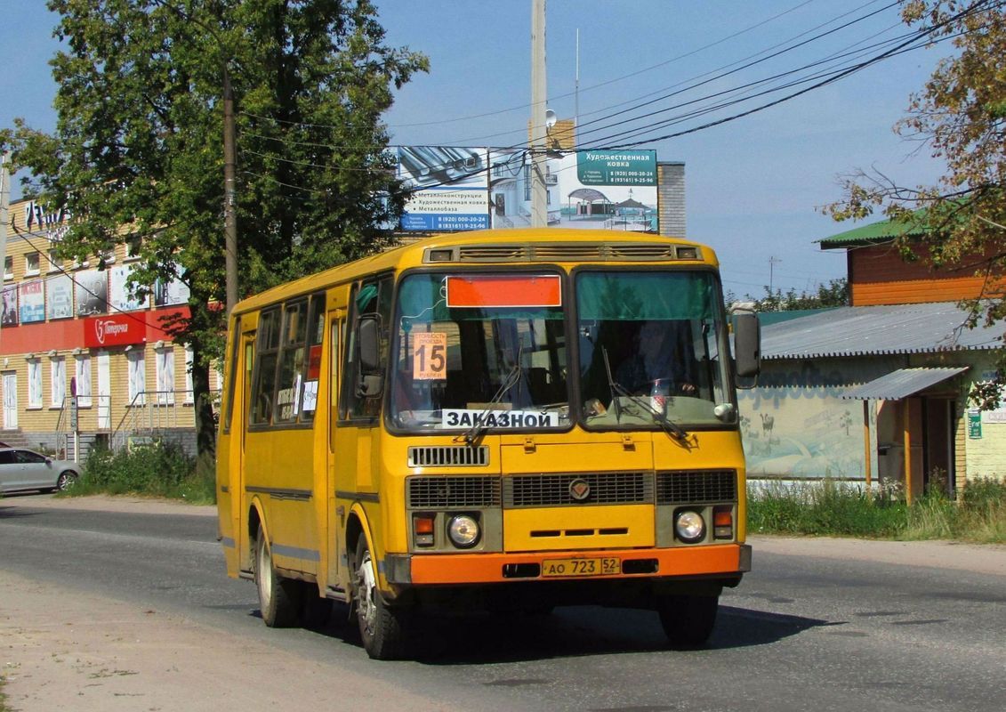 Нижегородская область, ПАЗ-4234 № АО 723 52