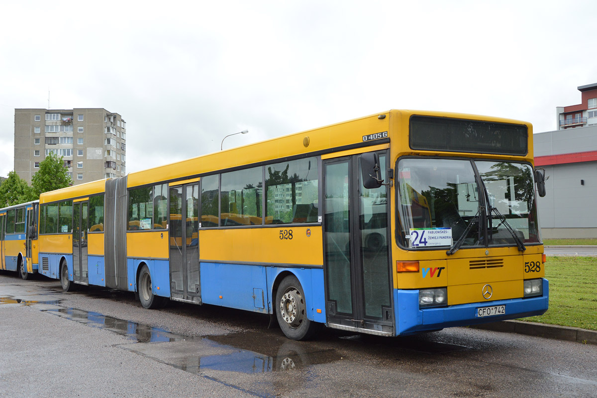 Литва, Mercedes-Benz O405G № 528