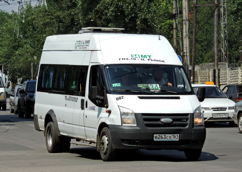 Ростовская область, Нижегородец-222702 (Ford Transit) № 002