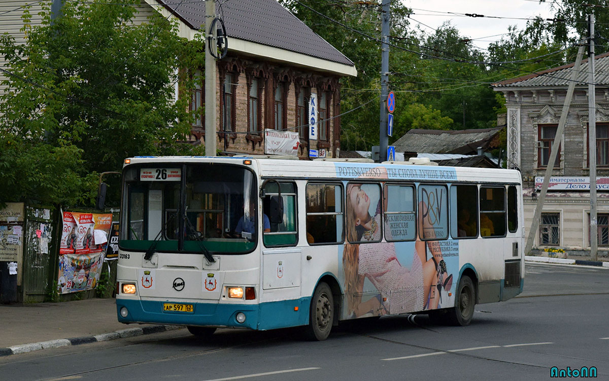 Nizhegorodskaya region, LiAZ-5256.26 № 33163