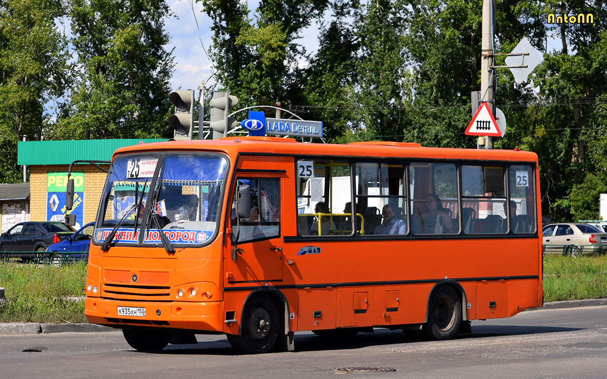 Нижегородская область, ПАЗ-320402-05 № К 935 ХН 152