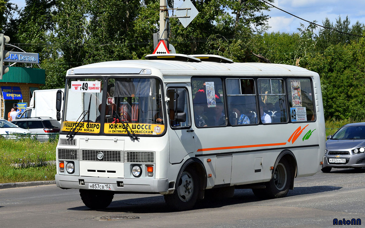 Nizhegorodskaya region, PAZ-32054 # Н 857 СВ 152