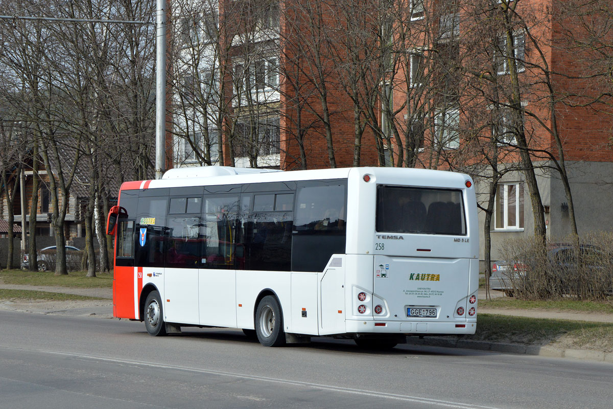 Литва, TEMSA MD9 LE № 258