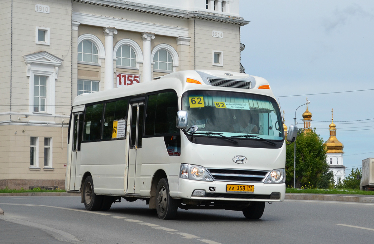 Тюменская область, Hyundai County № АА 358 72