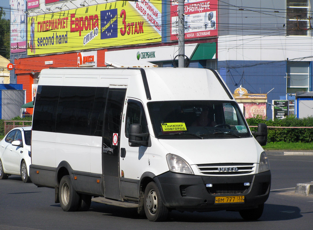 Владимирская область, София (IVECO Daily 50C15V) № ВМ 777 33