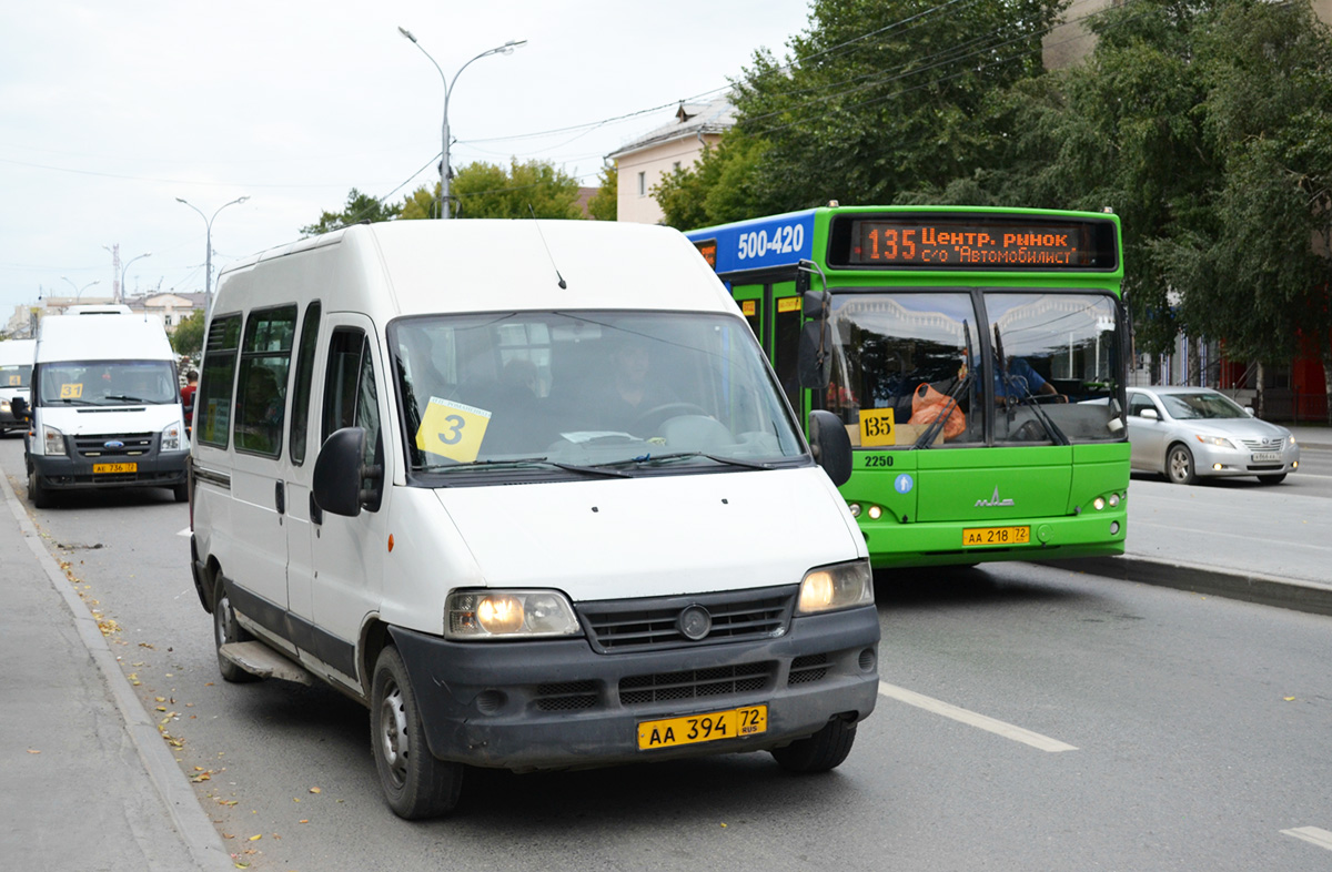 Тюменская область, FIAT Ducato 244 CSMMC, -RT № АА 394 72