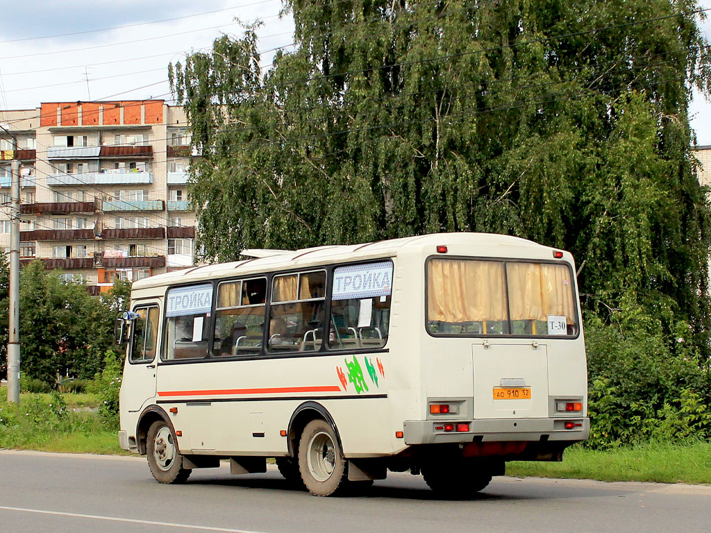 Нижегородская область, ПАЗ-32054 № АО 910 52