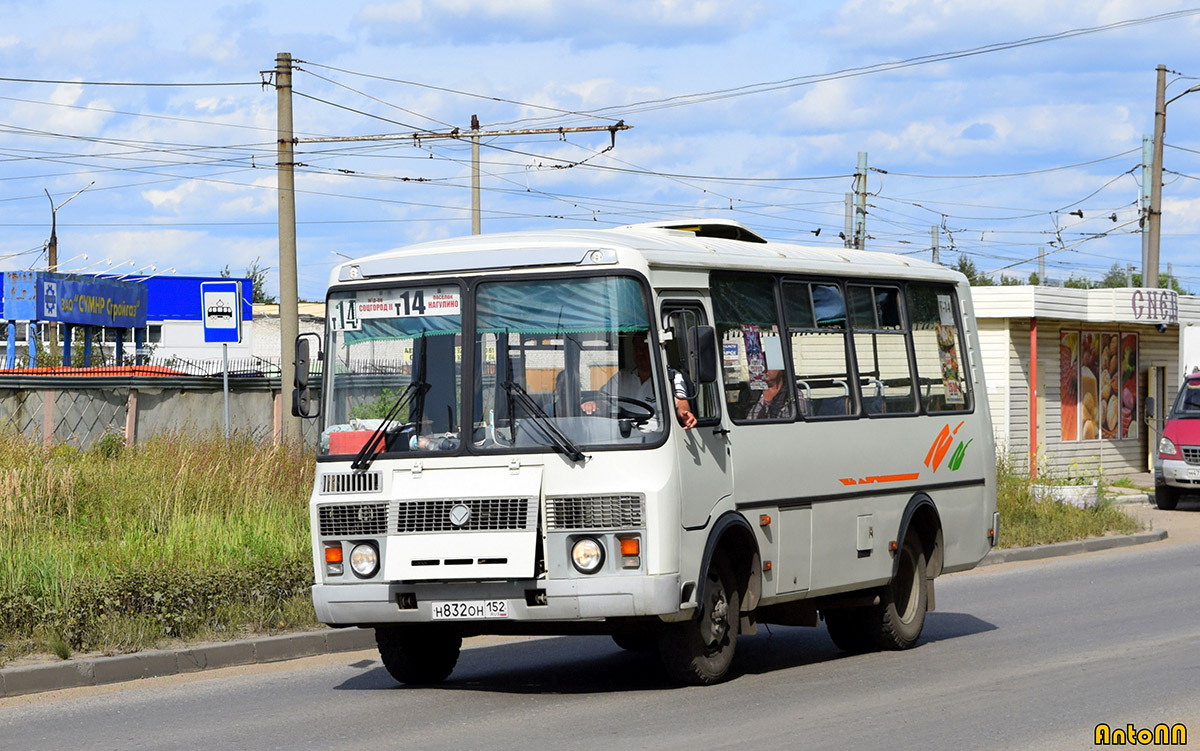 Нижегородская область, ПАЗ-32054 № Н 832 ОН 152