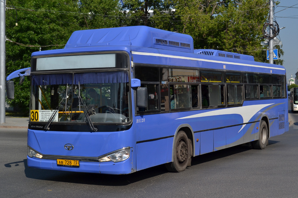 Тюменская область, Daewoo BS120CN № АВ 728 72