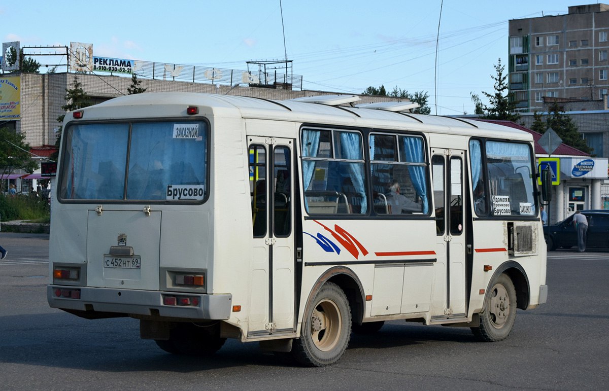 Тверская область, ПАЗ-32054 № С 452 НТ 69