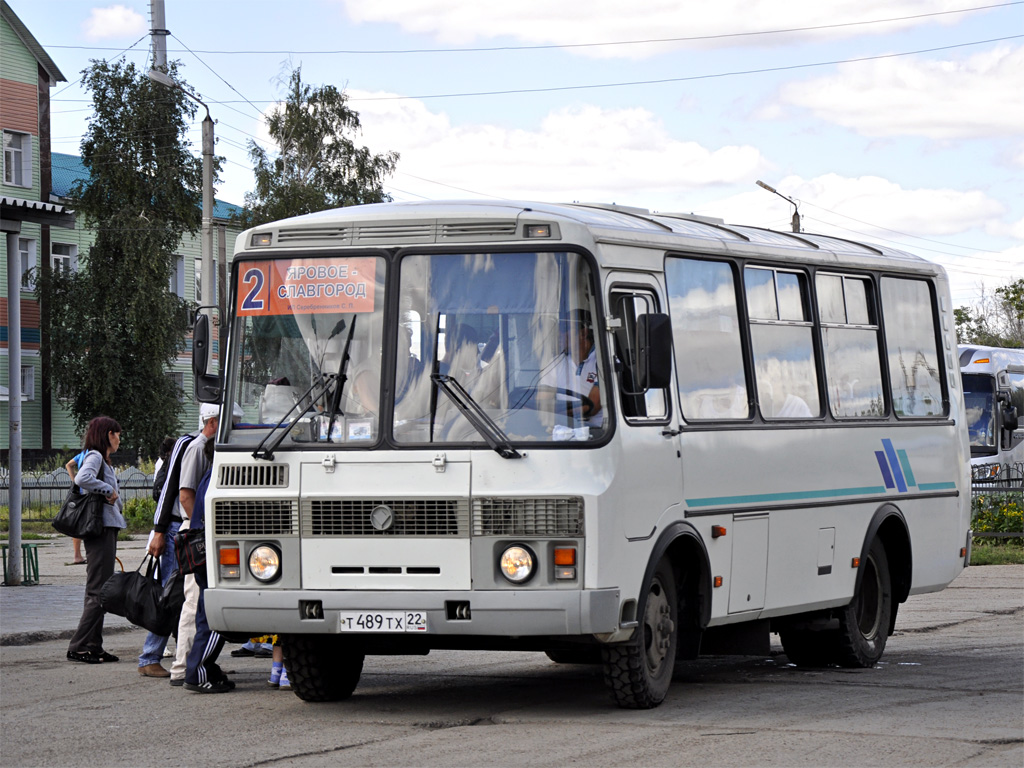 Алтайский край, ПАЗ-32053 № Т 489 ТХ 22