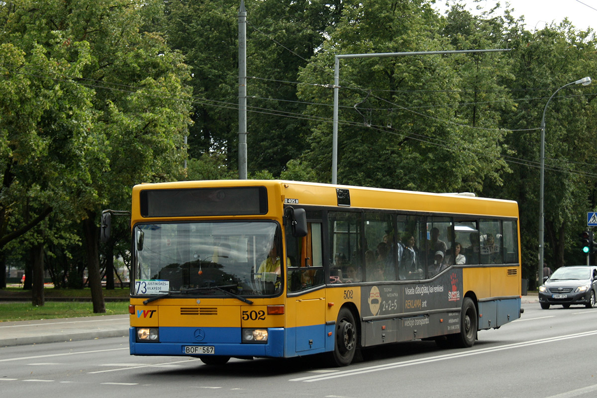 Lietuva, Mercedes-Benz O405N2 № 502