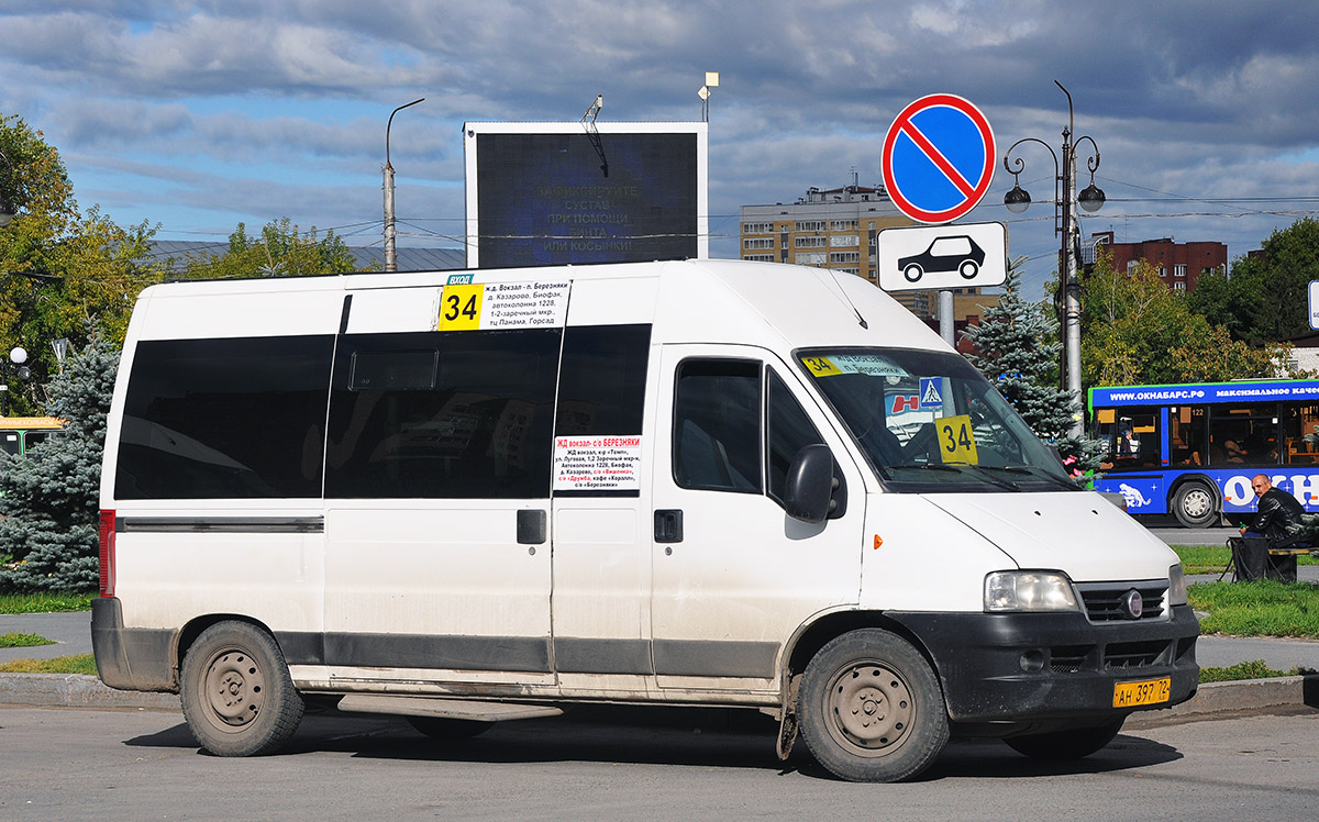 Тюменская область, FIAT Ducato 244 CSMMC, -RT № АН 397 72