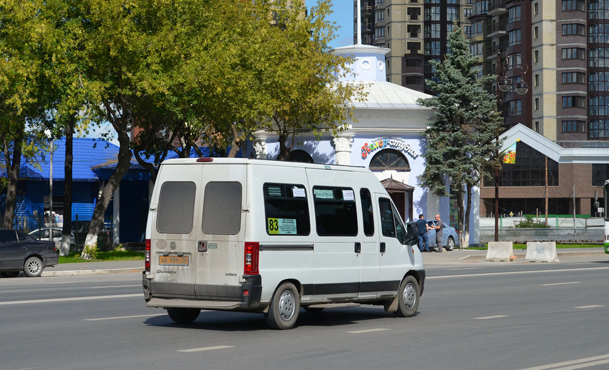 Тюменская область, FIAT Ducato 244 CSMMC, -RT № АА 494 72