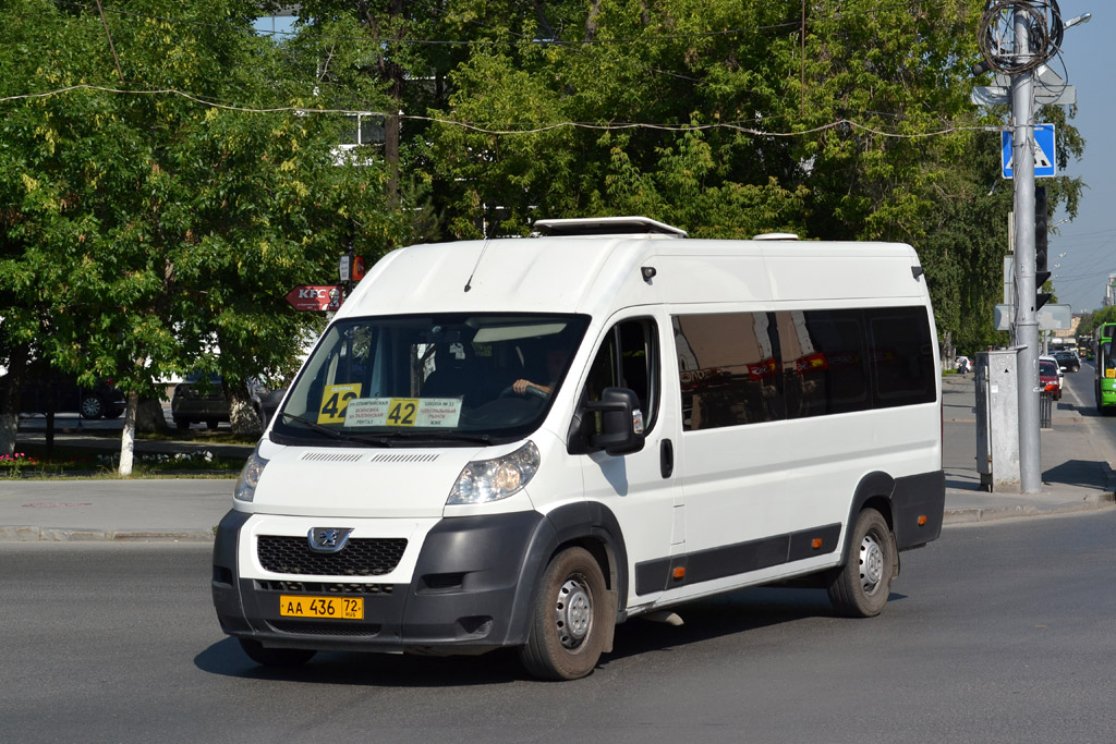 Тюменская область, Нижегородец-2227SK (Peugeot Boxer) № АА 436 72