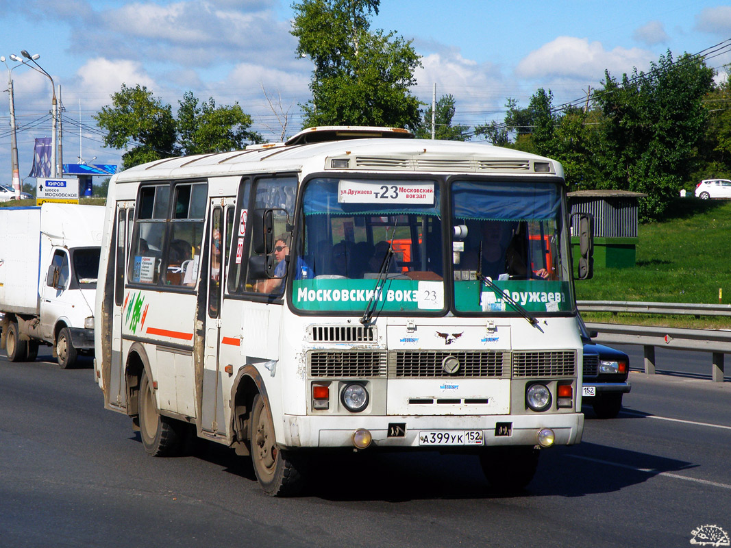 Нижегородская область, ПАЗ-32054 № А 399 УК 152