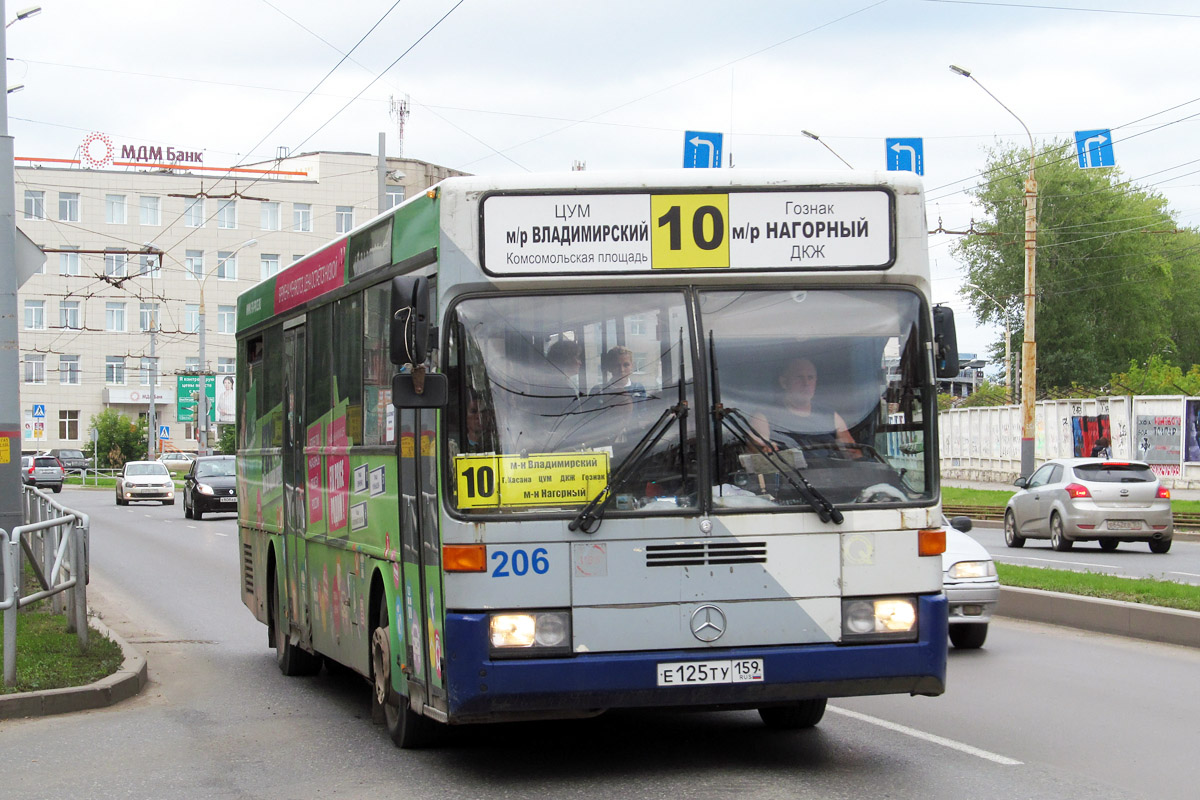 Пермский край, Mercedes-Benz O405 № Е 125 ТУ 159