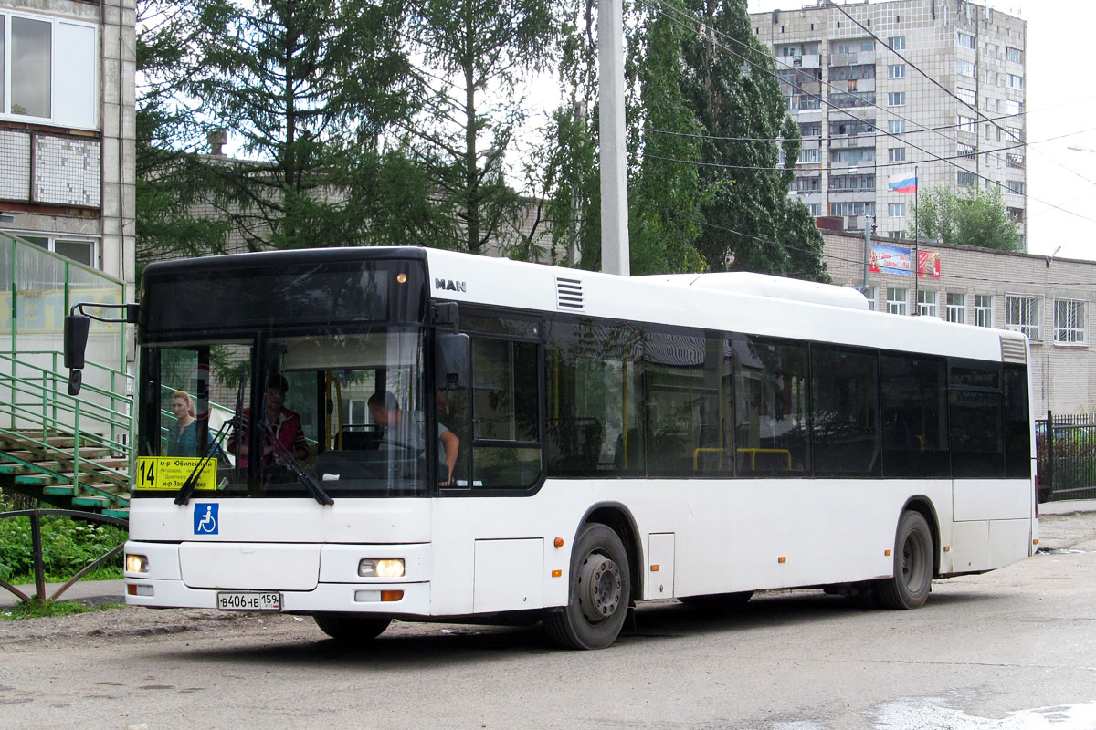 Пермский край, MAN A21 NL263 № В 406 НВ 159