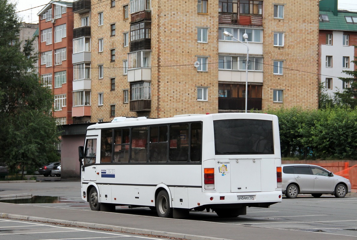 Красноярский край, ПАЗ-320412-05 № В 454 МУ 124