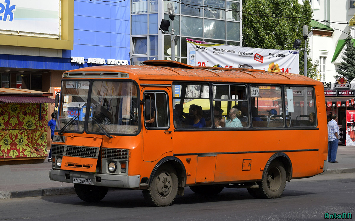 Нижегородская область, ПАЗ-32054 № В 402 ВР 152