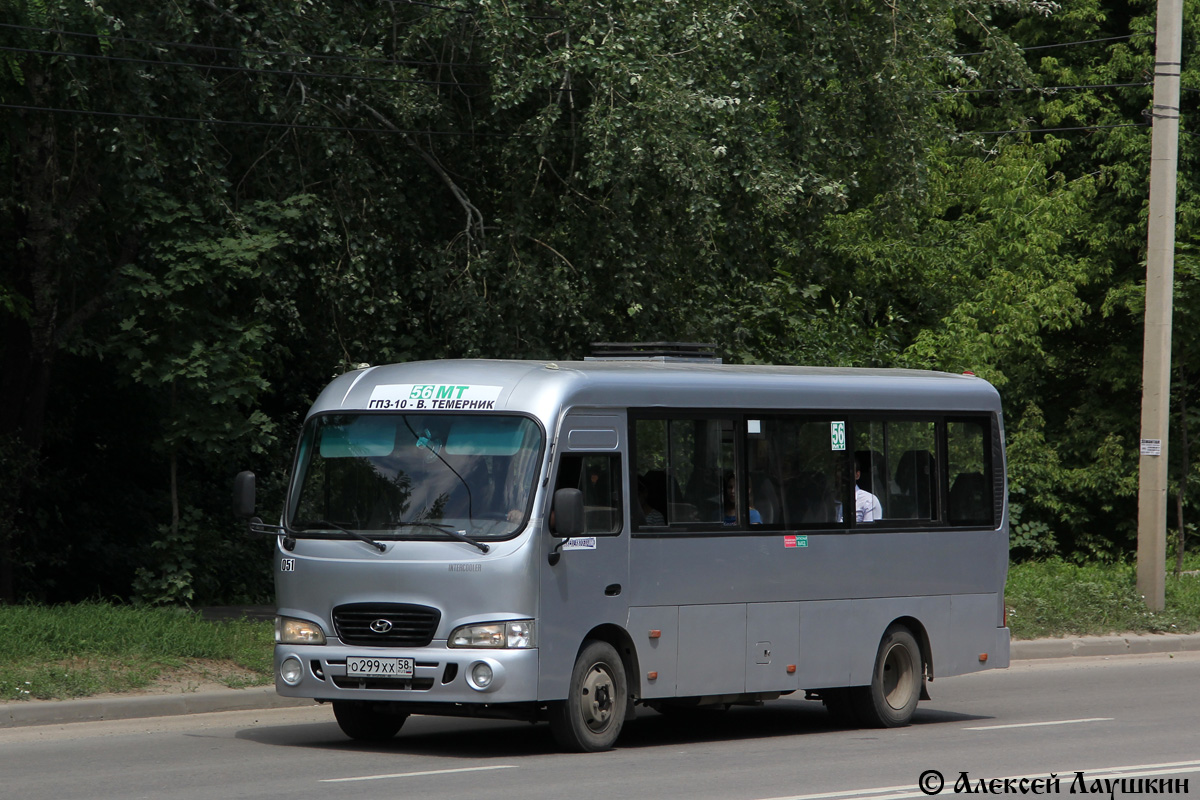 Rostower Gebiet, Hyundai County LWB C11 (TagAZ) Nr. 051