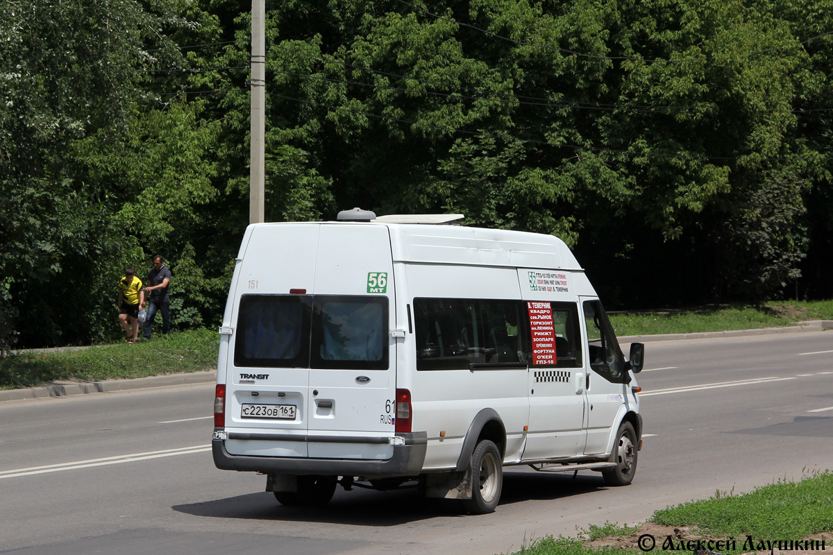 Ростовская область, Нижегородец-222702 (Ford Transit) № 151