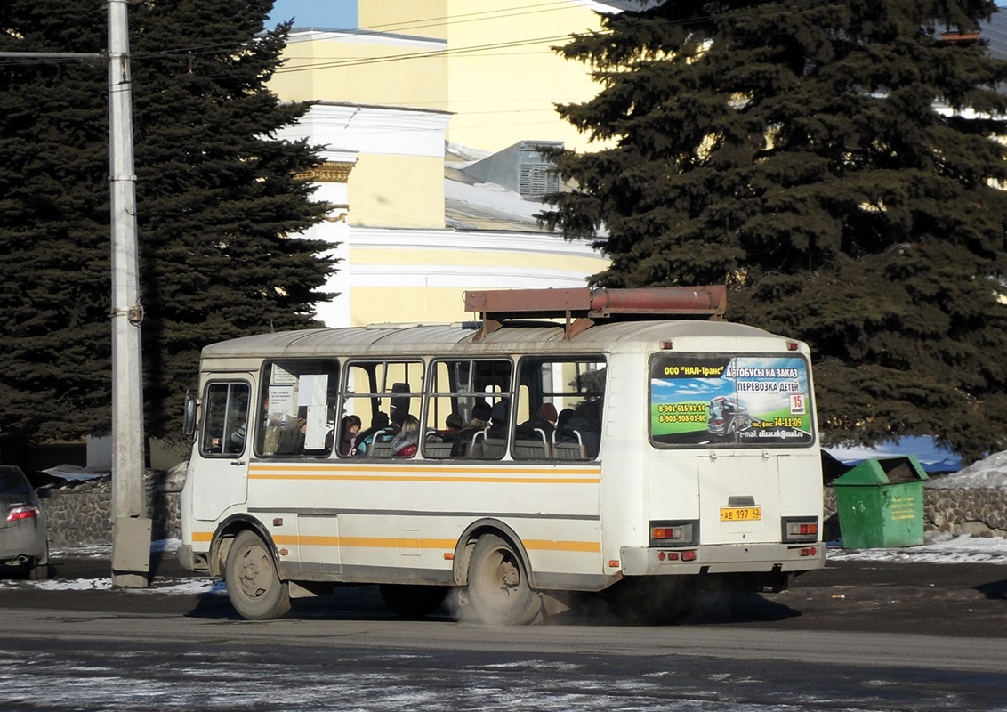 Кемеровская область - Кузбасс, ПАЗ-32054 № АЕ 197 42