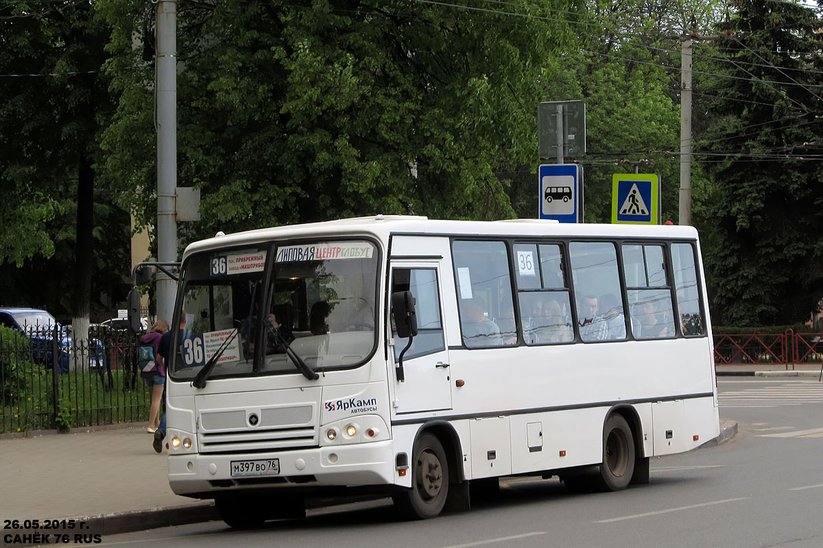 Ярославская область, ПАЗ-320402-05 № М 397 ВО 76