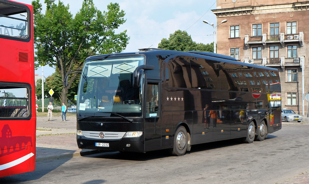 Латвия, Mercedes-Benz O580-17RHD Travego L № VR-2222