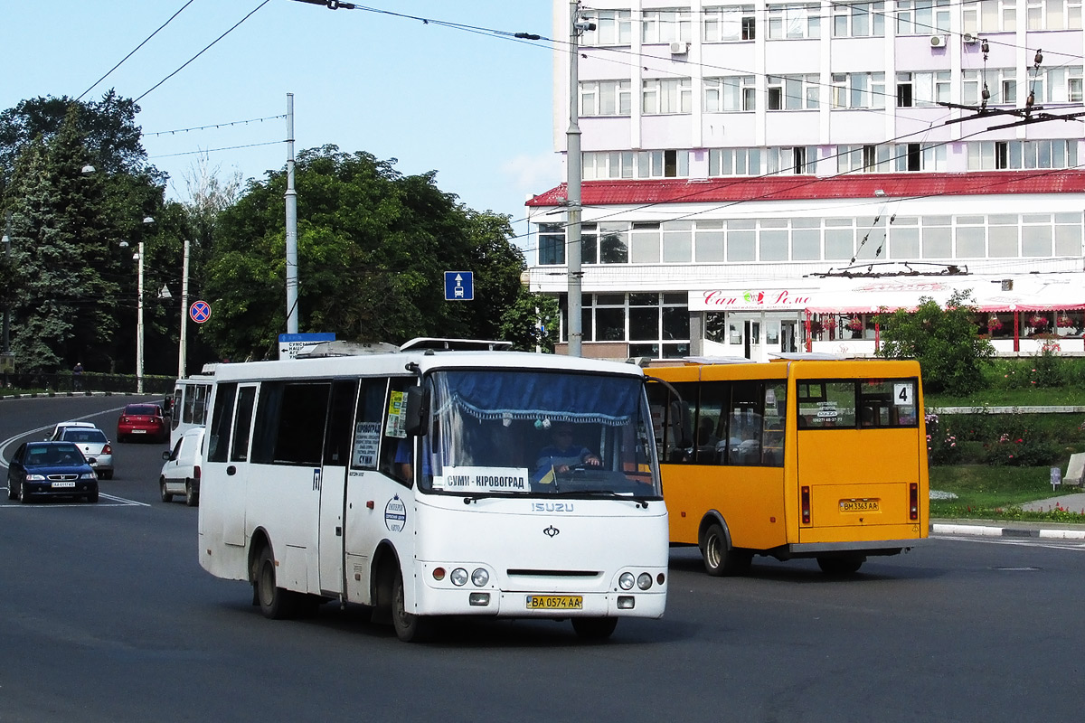 Кировоградская область, Богдан А09212 № BA 0574 AA