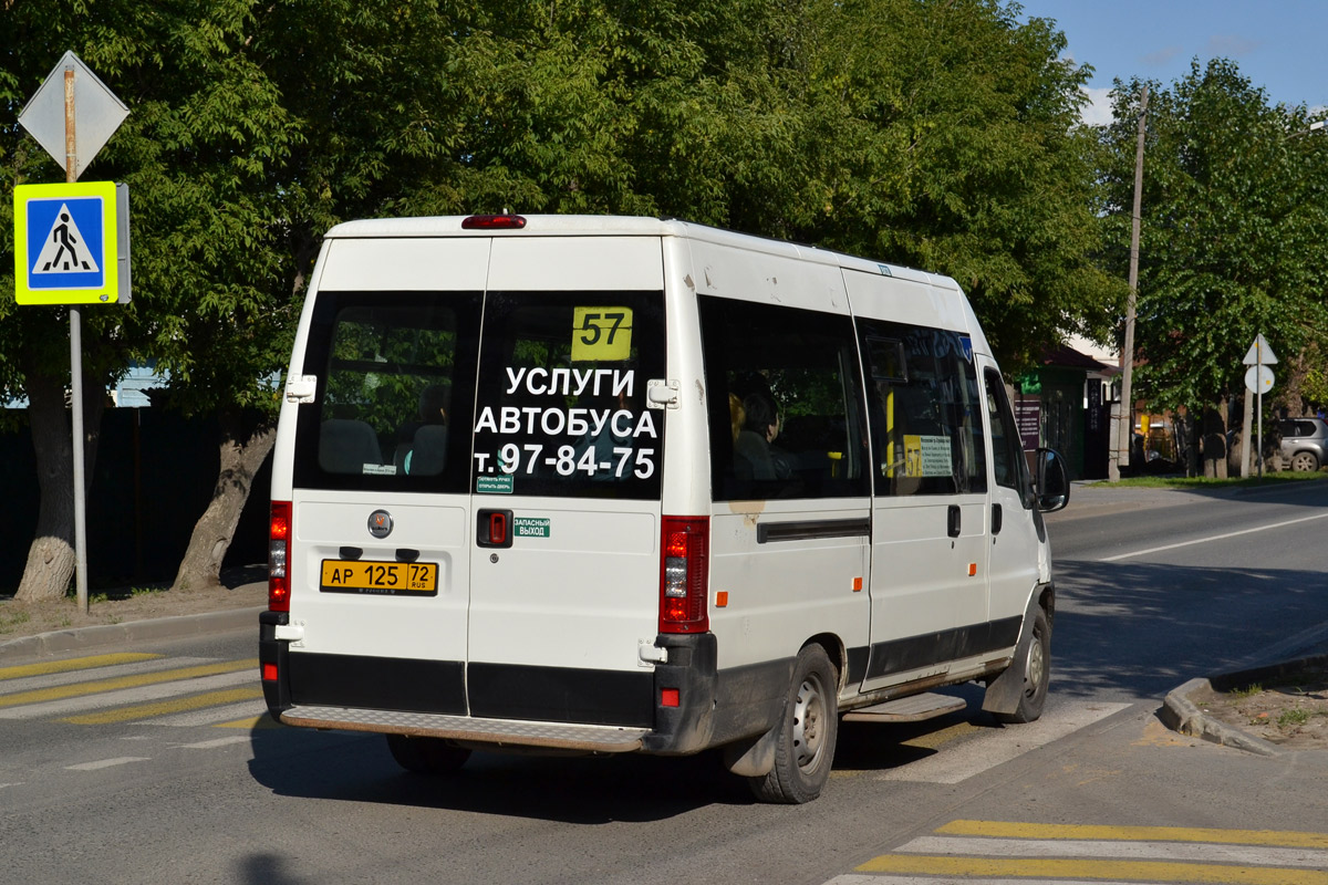 Тюменская область, FIAT Ducato 244 CSMMC-RLL, -RTL № АР 125 72