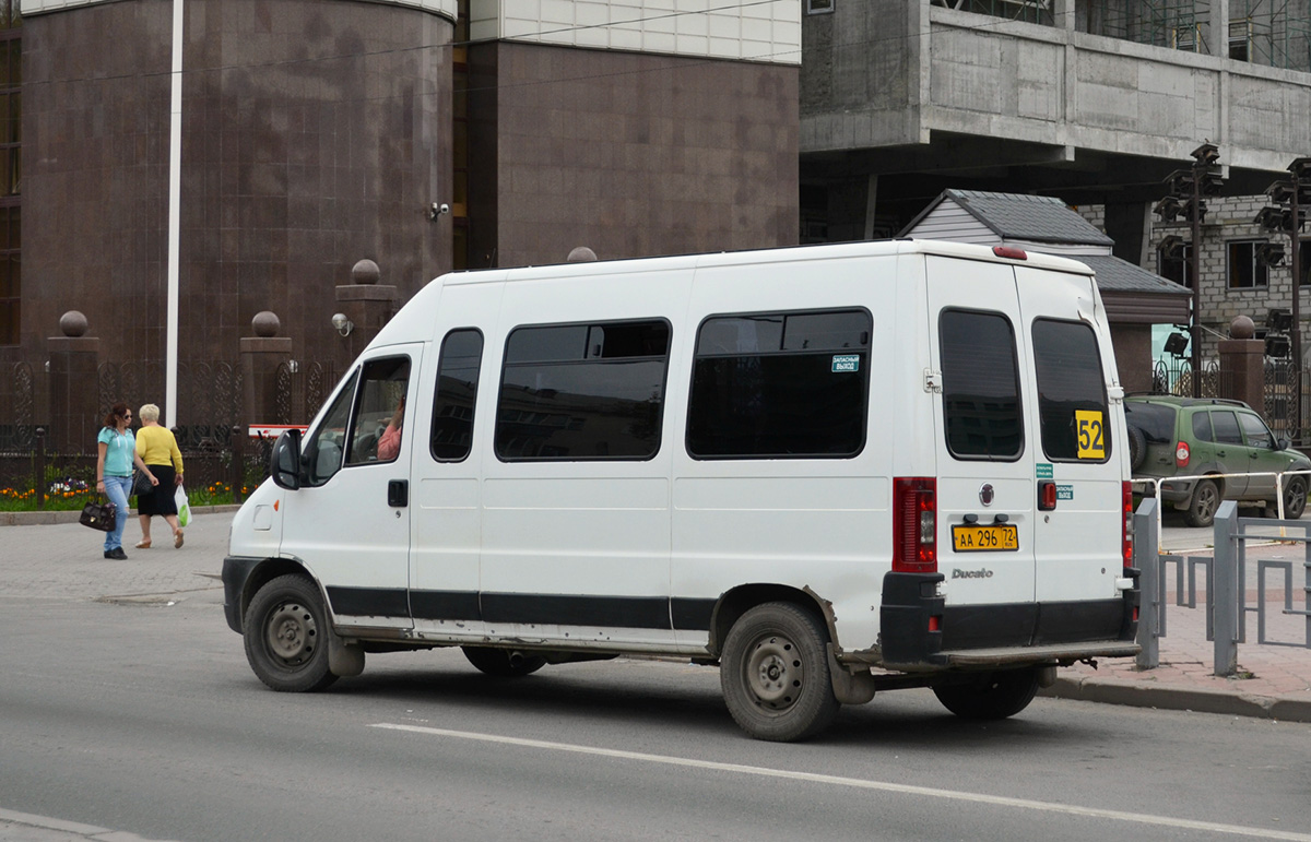 Тюменская область, FIAT Ducato 244 CSMMC, -RT № АА 296 72