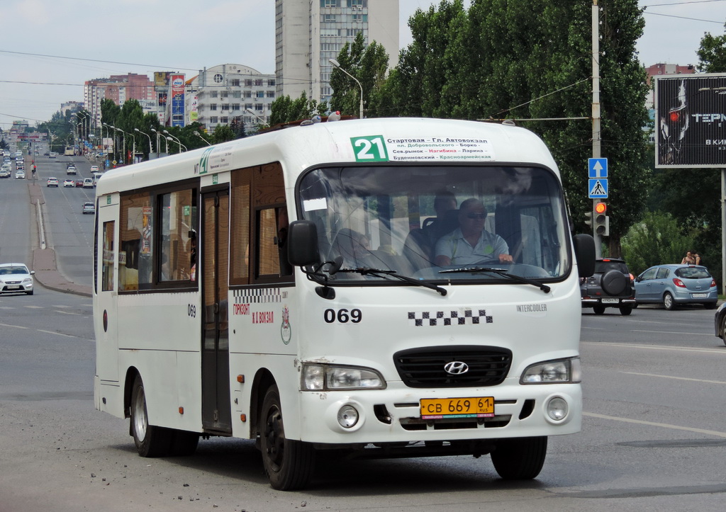 Ростовская область, Hyundai County LWB C09 (ТагАЗ) № 069