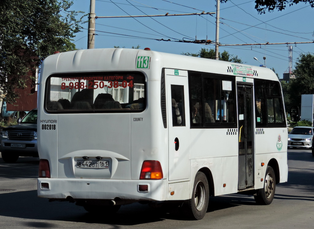 Ростовская область, Hyundai County SWB C08 (РоАЗ) № 02018