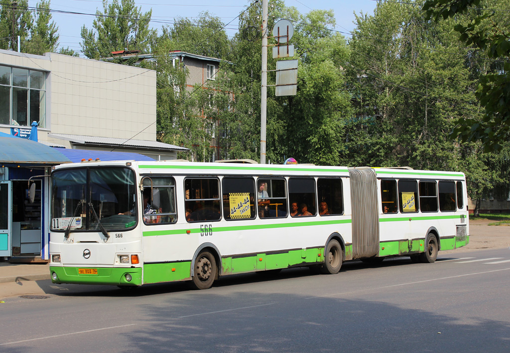 Ярославская область, ЛиАЗ-6212.00 № 566