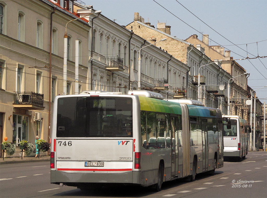 Литва, Volvo 7700A № 746