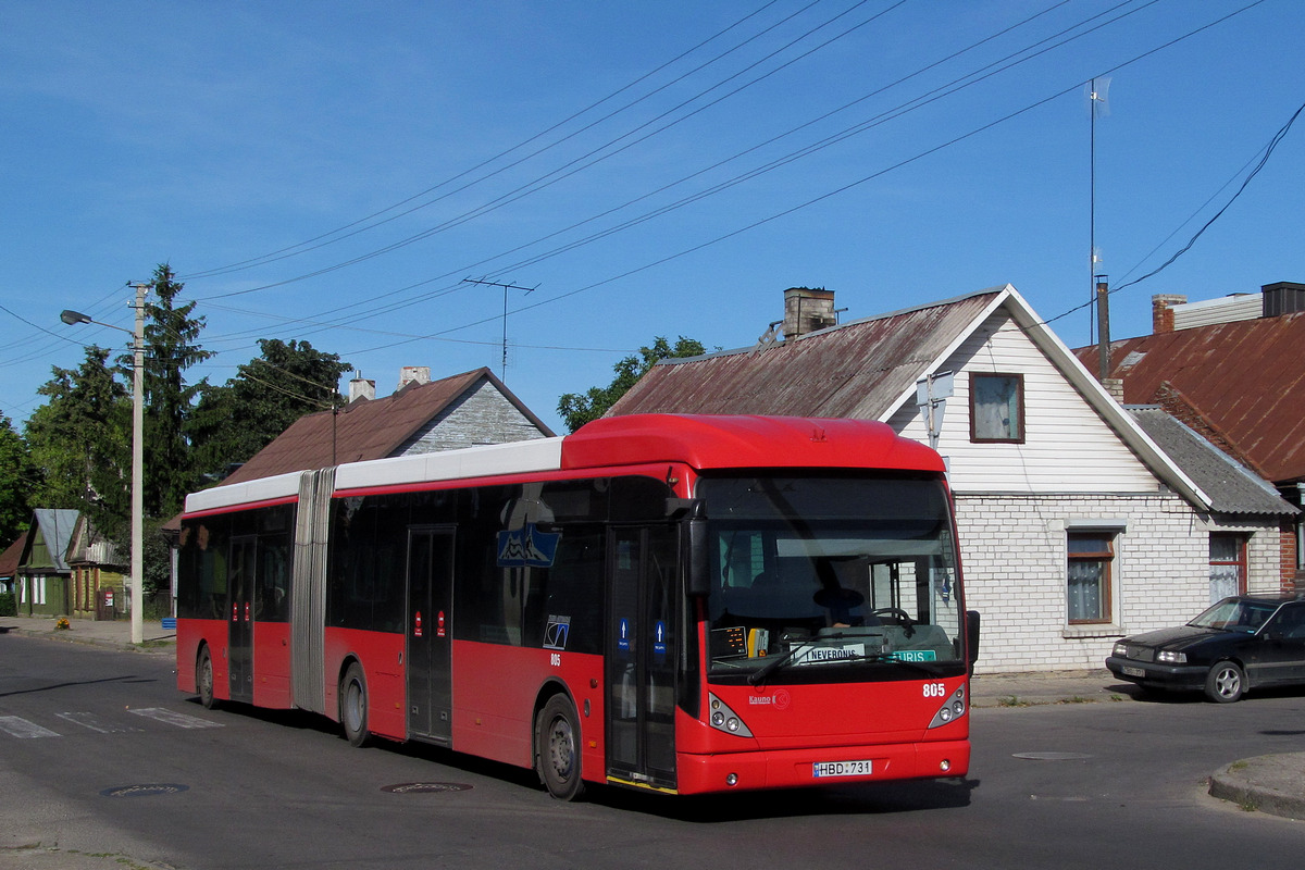 Литва, Van Hool New AG300 № 805