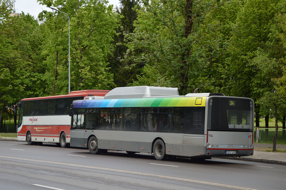 Литва, Solaris Urbino III 12 CNG № 954